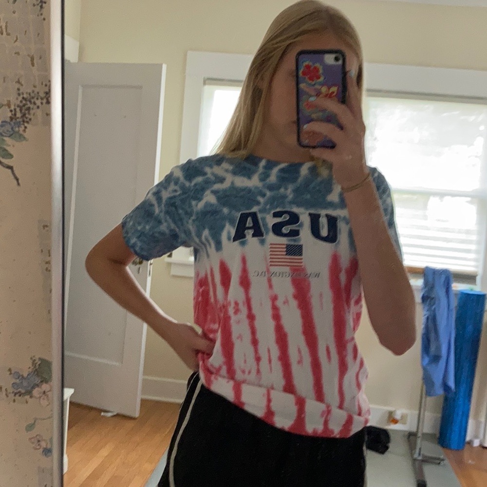Tie Dye USA T-Shirt